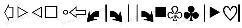 ZTSJ BaguetteFontPi字体转换